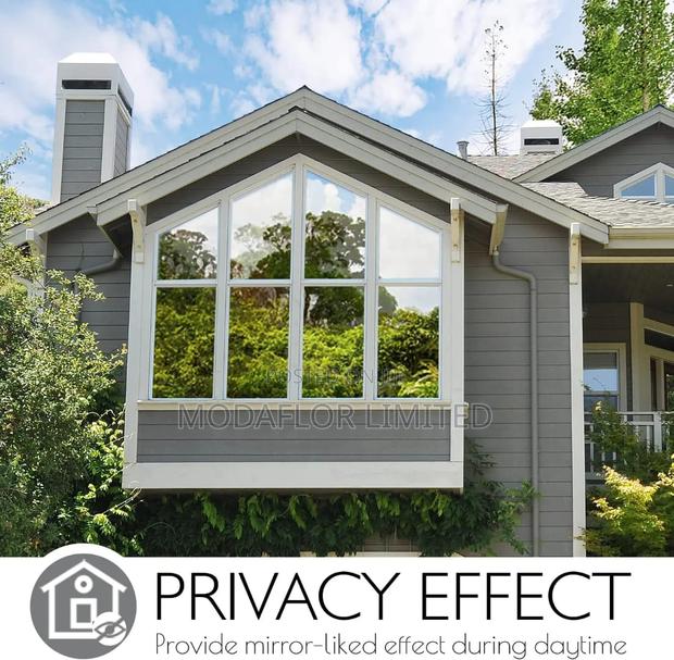 Mirror Finish Reflective Film for Enhanced Day Privacy
