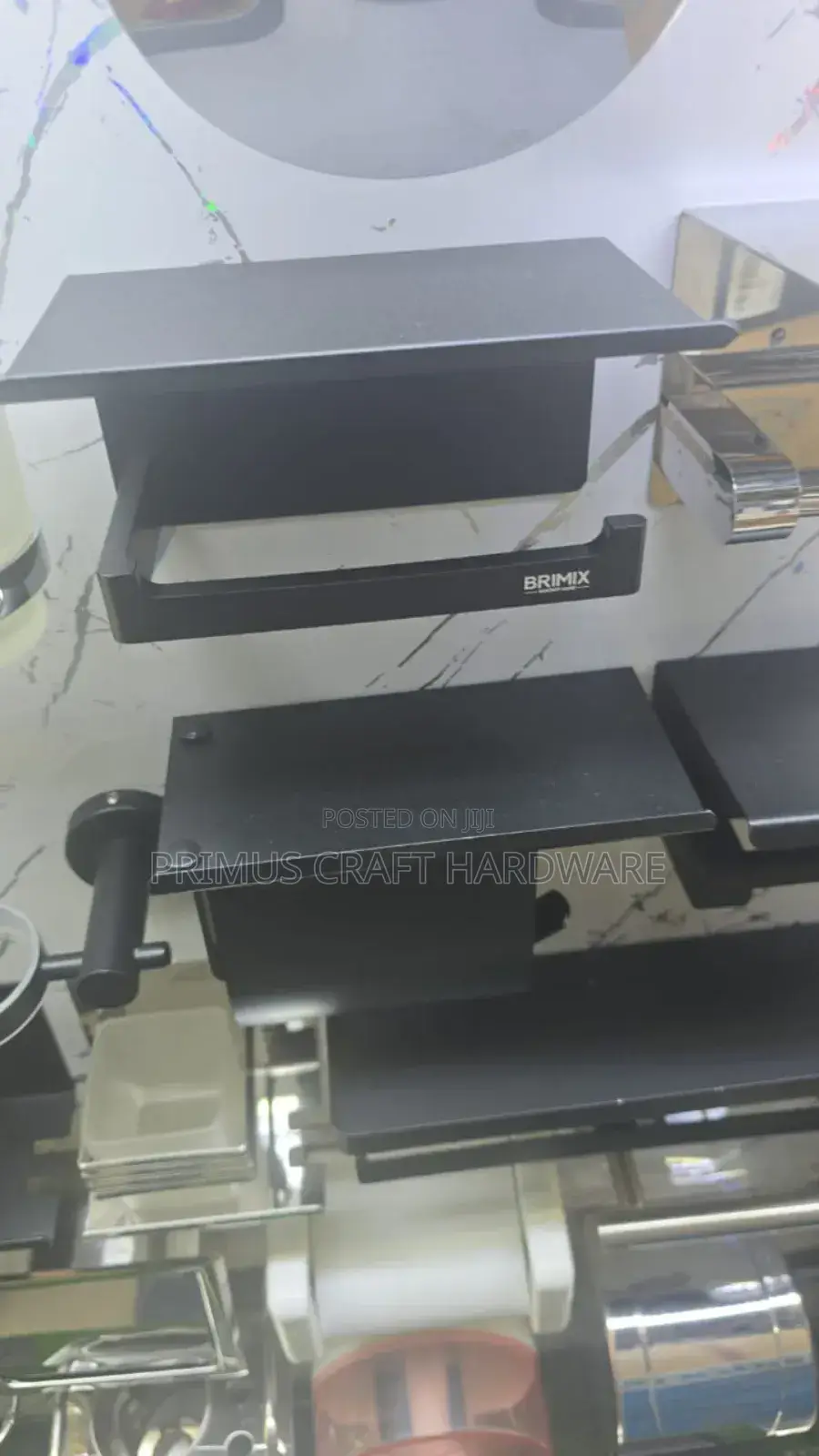 Tissue Holder -Brimix Black