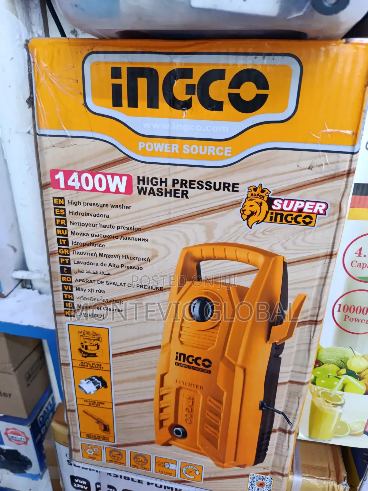 Ingco High Pressure Washer 1400w