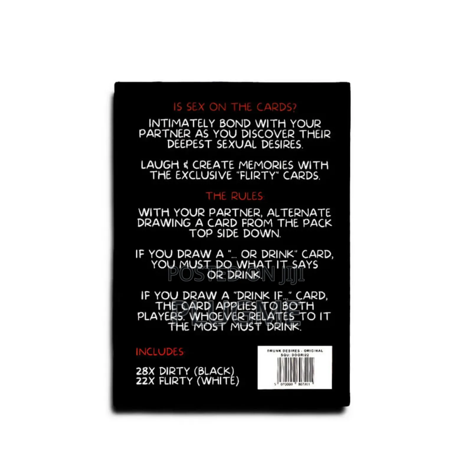 Dunk Desires Couples Drinking Game