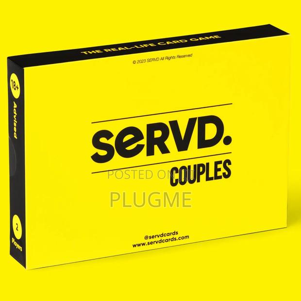 Servd Couples Game - main view