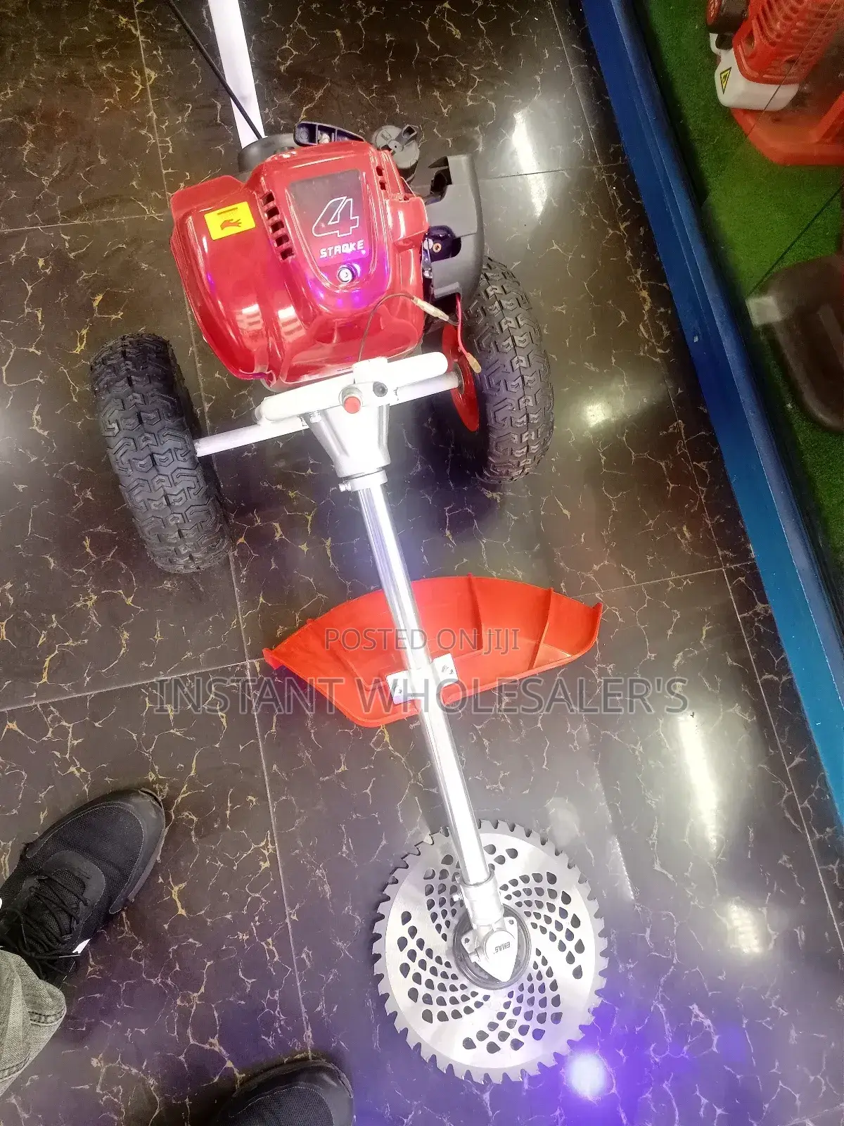 Brush Cutter 4 Stroke With Wheels