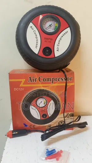 Portable 12v Dc Electric Mini Air Compressor.