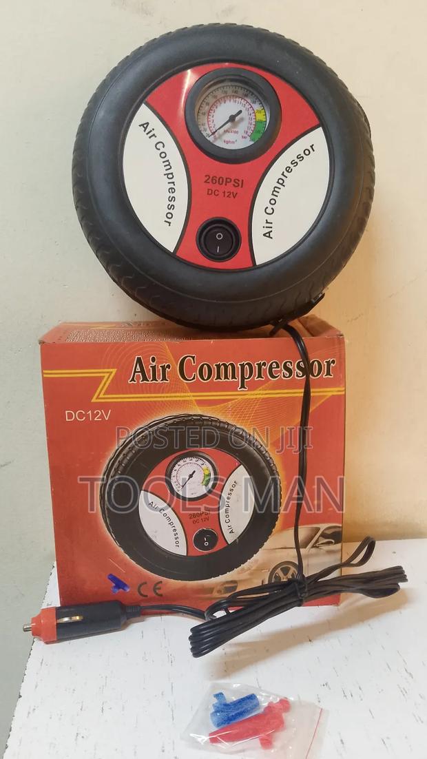Portable 12v Dc Electric Mini Air Compressor.