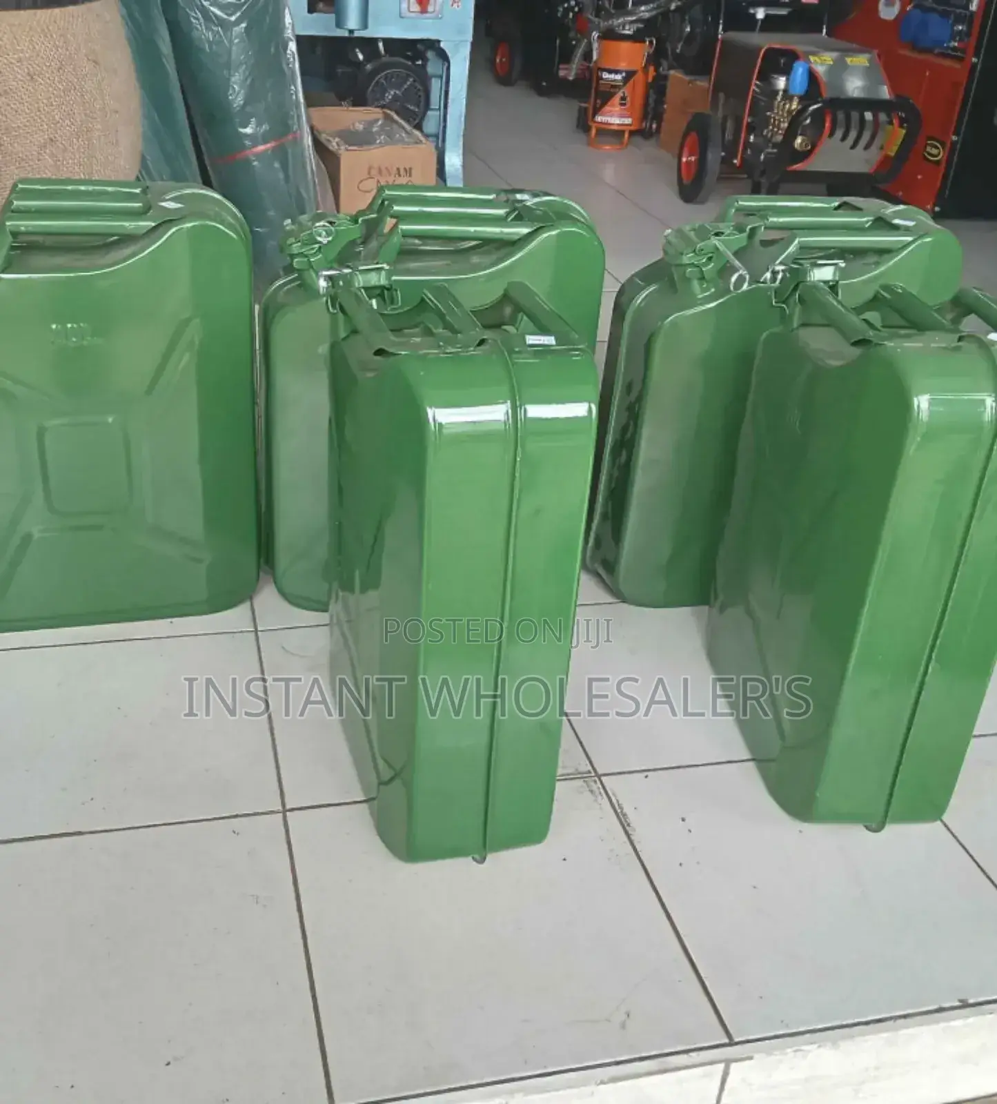 20 Litres Alminium Fuel Jericans