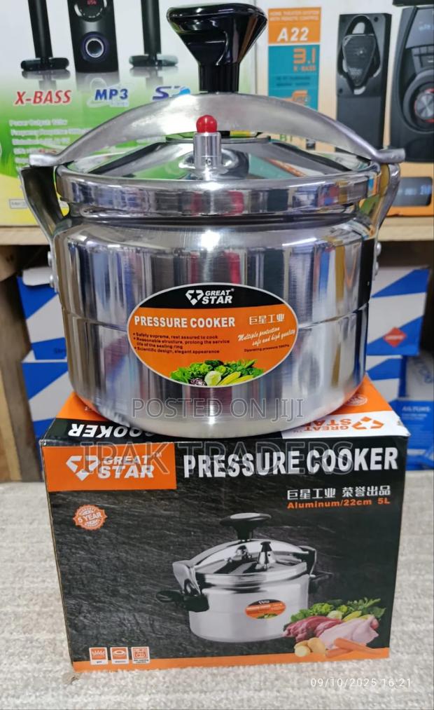 ✓ 5l Great Star Manual Pressure Cooker
