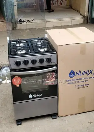  Nunix 50×55 Full Gas Standing Oven – Your Modern Kitchen Upgrade