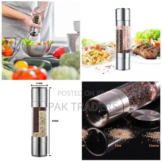 Salt Pepper Crash Twist Shaker