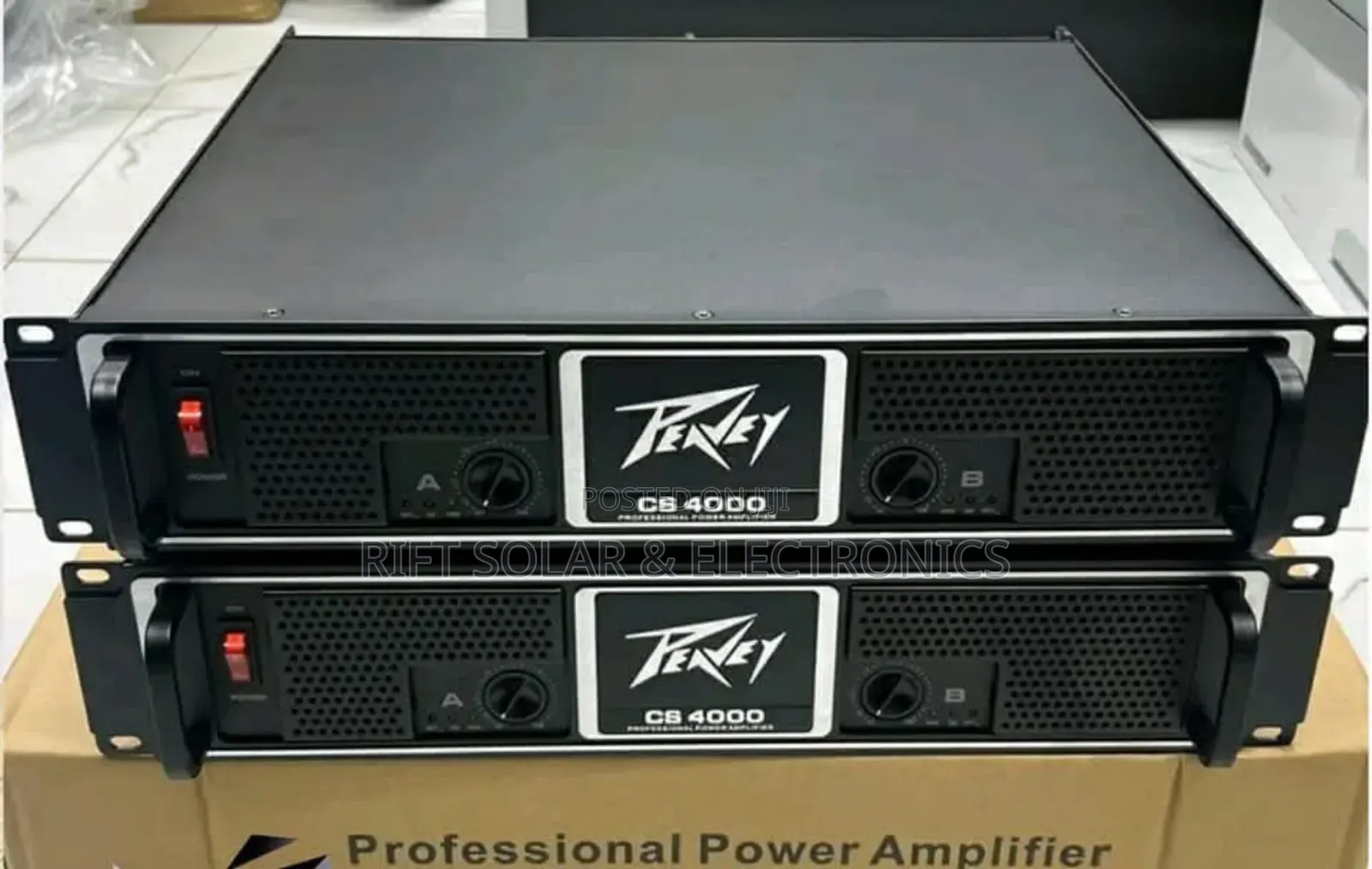 Premium Offer Peavey Cs4000 Professional Power Amplifier 2 Channels