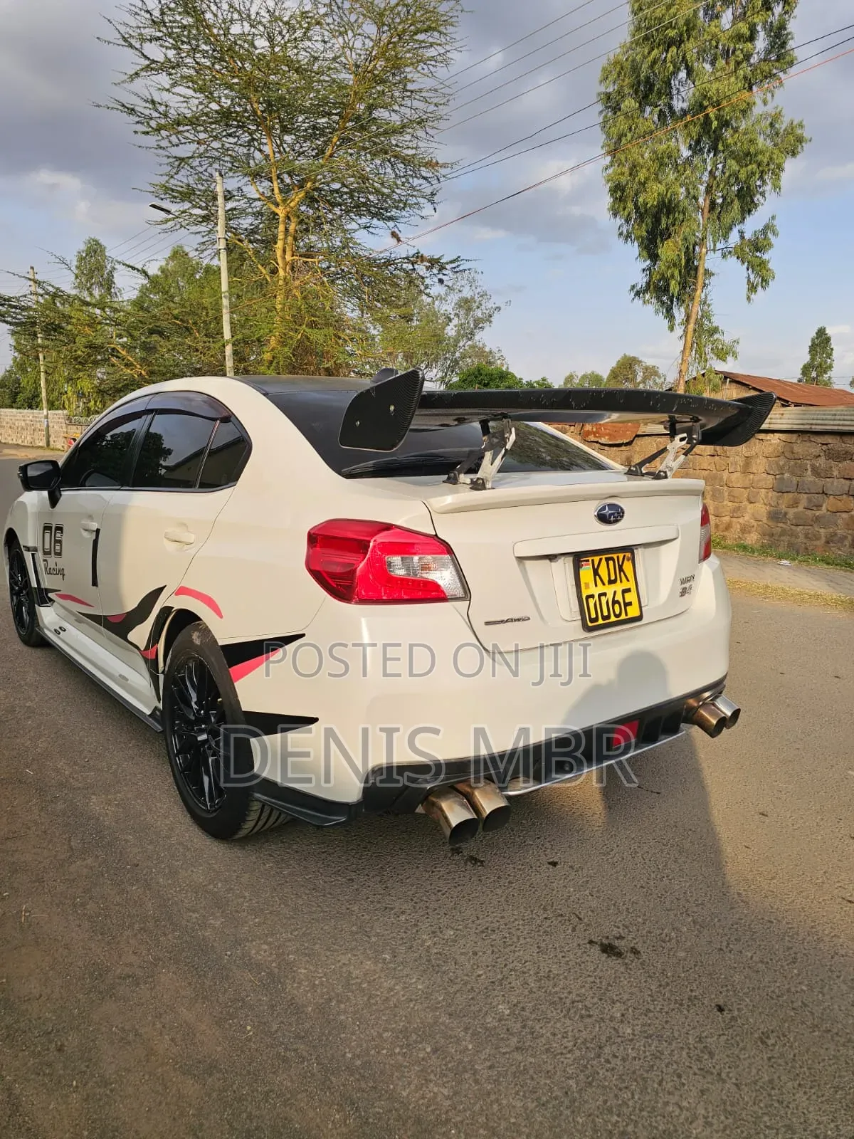 Subaru WRX 2016 White