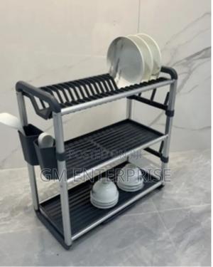 *Aluminium 3 Layer Dish Rack - thumbnail 3