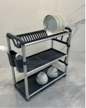 *Aluminium 3 Layer Dish Rack