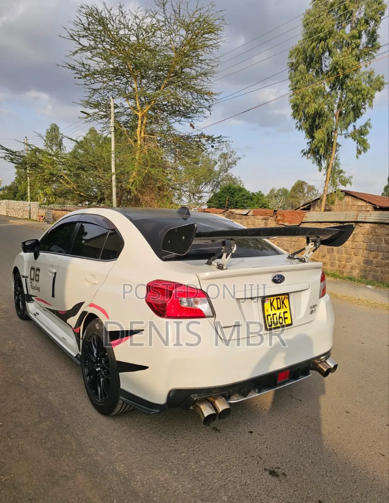 Subaru WRX 2016 White