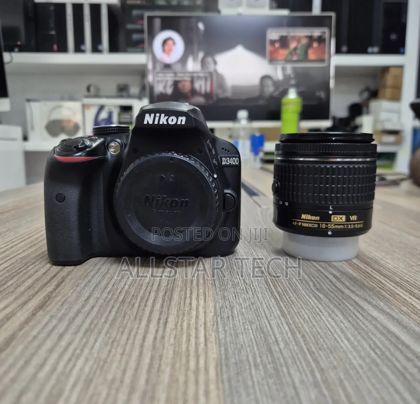 Nikon D3400 DSLR Camera With 18-55mm Lens Clean Unit*