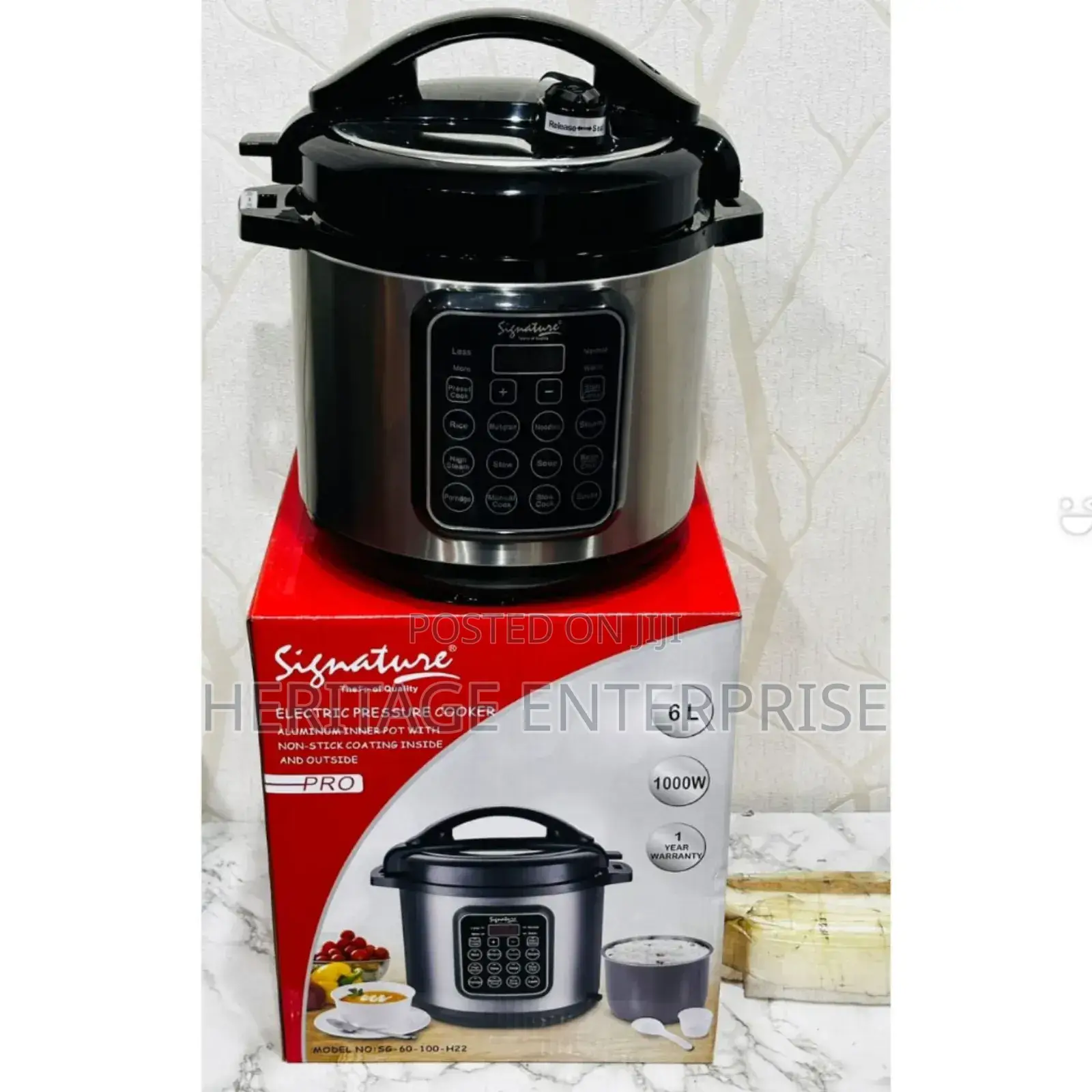 Electric Pressure Cooker  8l