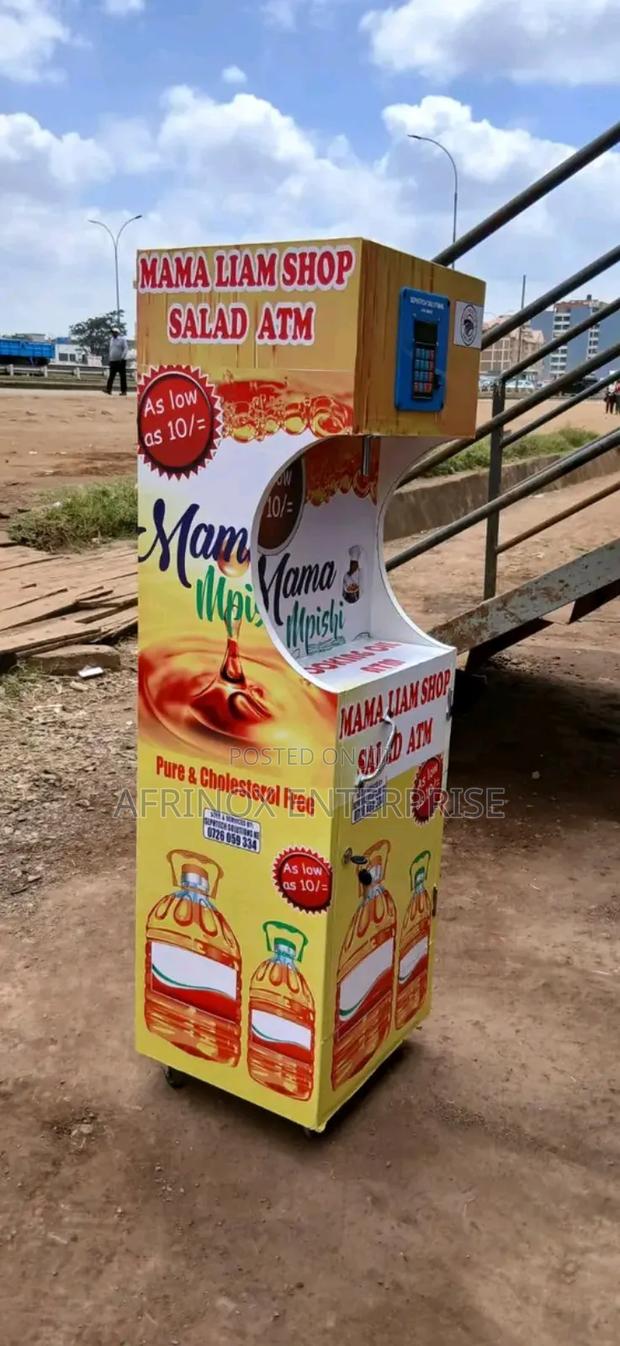 Salad Atm Machine, for Accurate Dispensing Cooking Oil