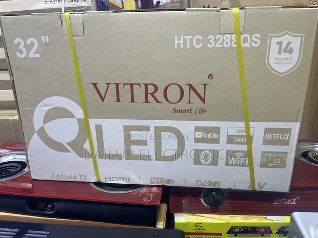 Vitron 32 Inch Smart Android Digital Tv -Htc3268fs With Bluetooth - thumbnail 3