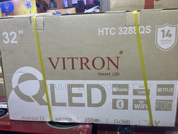 Vitron 32 Inch Smart Android Digital Tv -Htc3268fs With Bluetooth - thumbnail 2