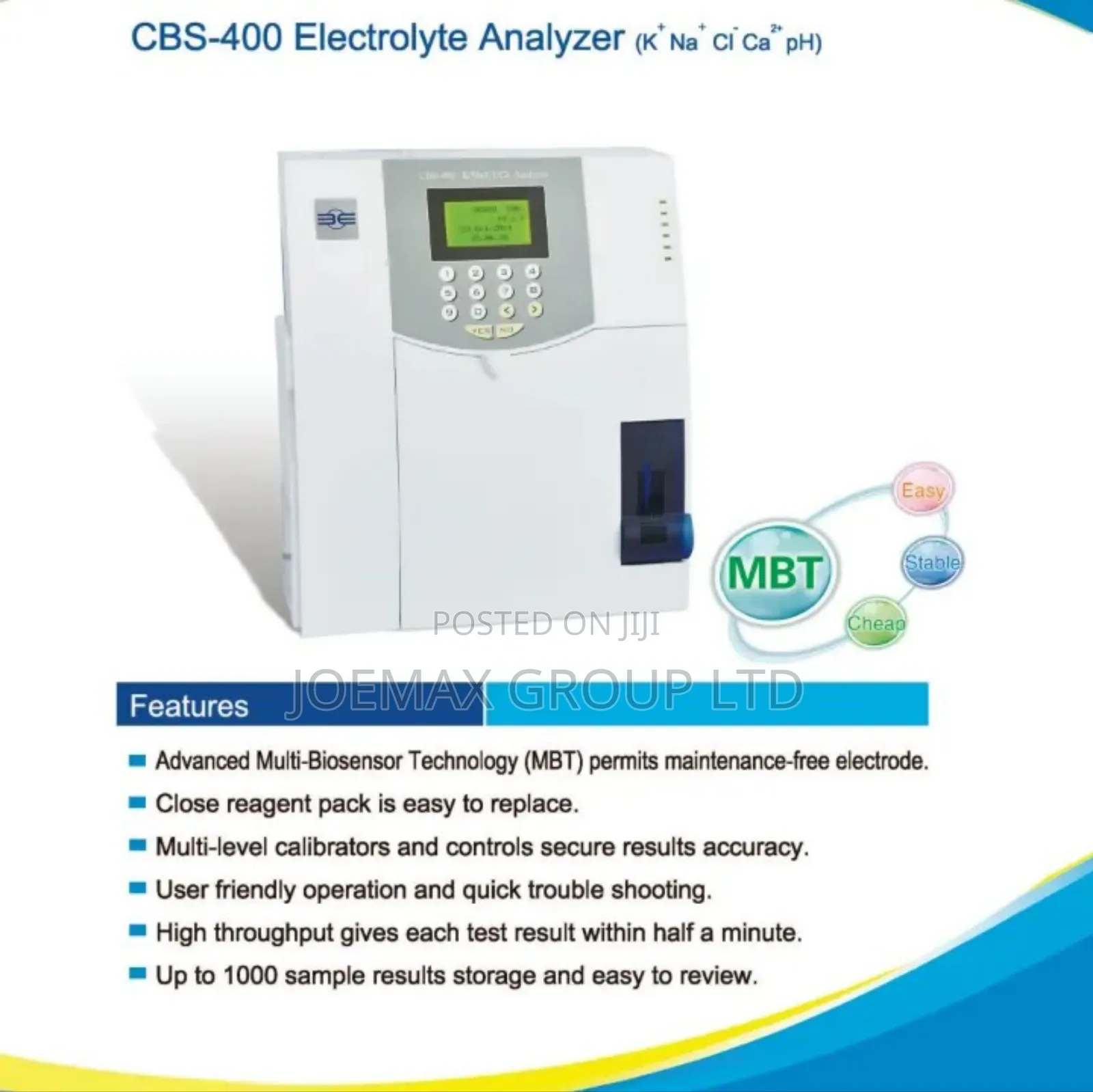 Electrolyte Analyzer