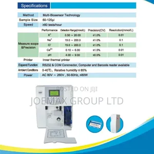 Electrolyte Analyzer