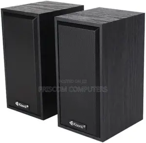 Kisonli T-002a Wooden 2.0 Portable Speaker for Laptop /Computer