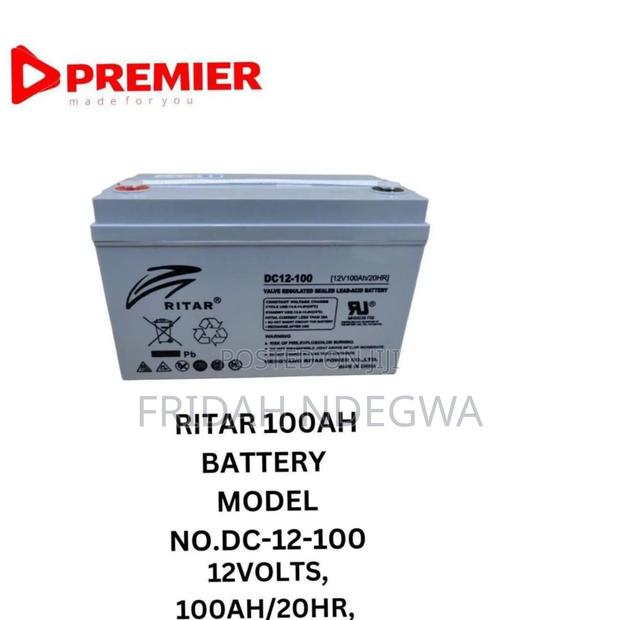 Ritah 100ah Battery - main view