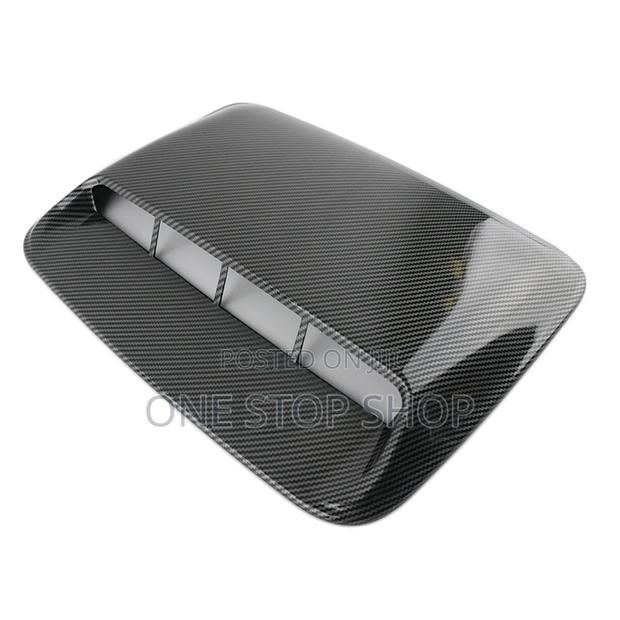 Car Tuning Hood Air Flow Carbon Bonnet Hood Scoop - thumbnail 2