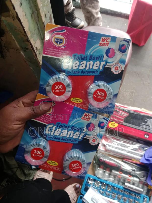 4pcs Deodorant Hygiene 300flushes Each Automatic Solid Bowl Cleaner - main view