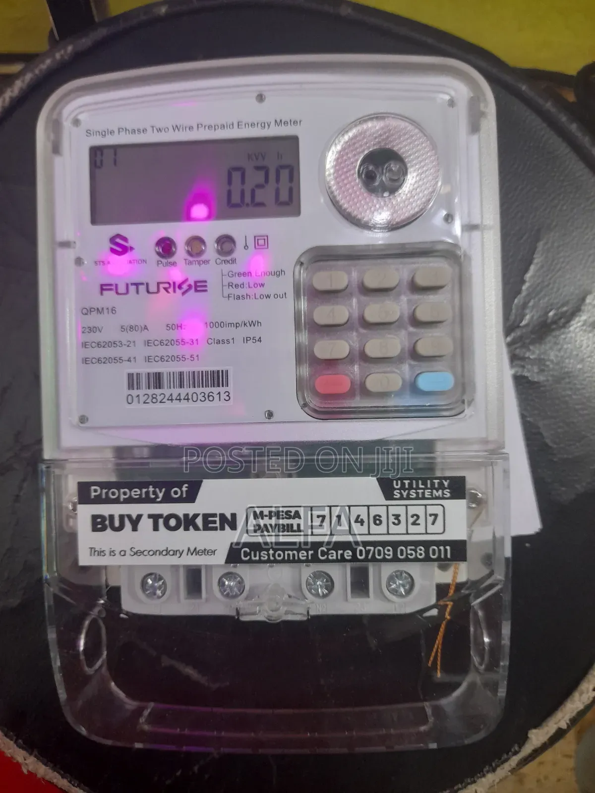 Single Phase Energy Meter