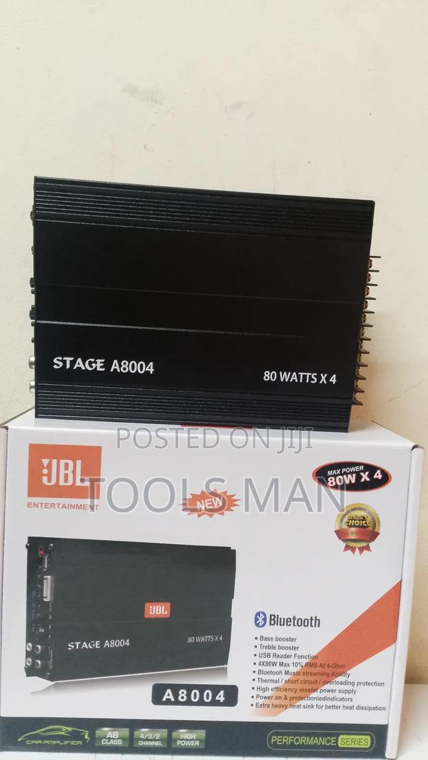 WJBL Stage A8004 Car Power Amplifier.