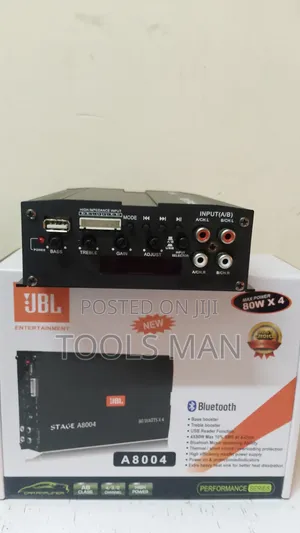 WJBL Stage A8004 Car Power Amplifier.