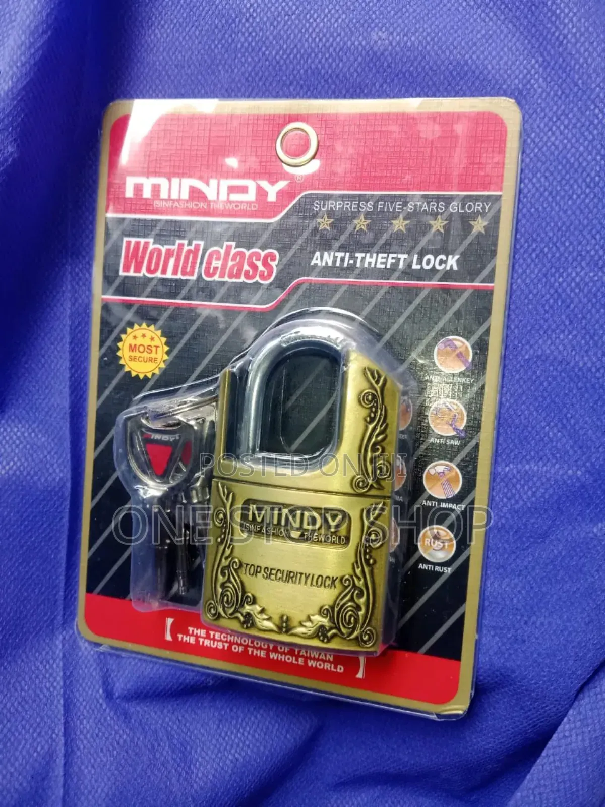 Mindy Secure Padlock