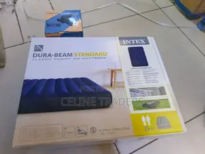 Intex 4 by 6 Air Mattress With Free Electric Pump-