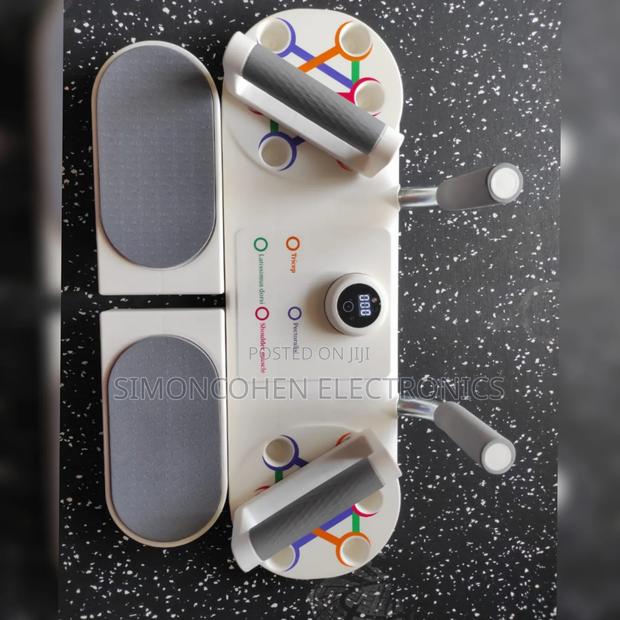 Smart Push Up Board With Resistance Bands And A Timer - main view