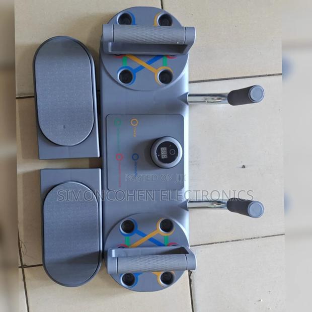 Smart Push Up Board With Resistance Bands And A Timer - thumbnail 3