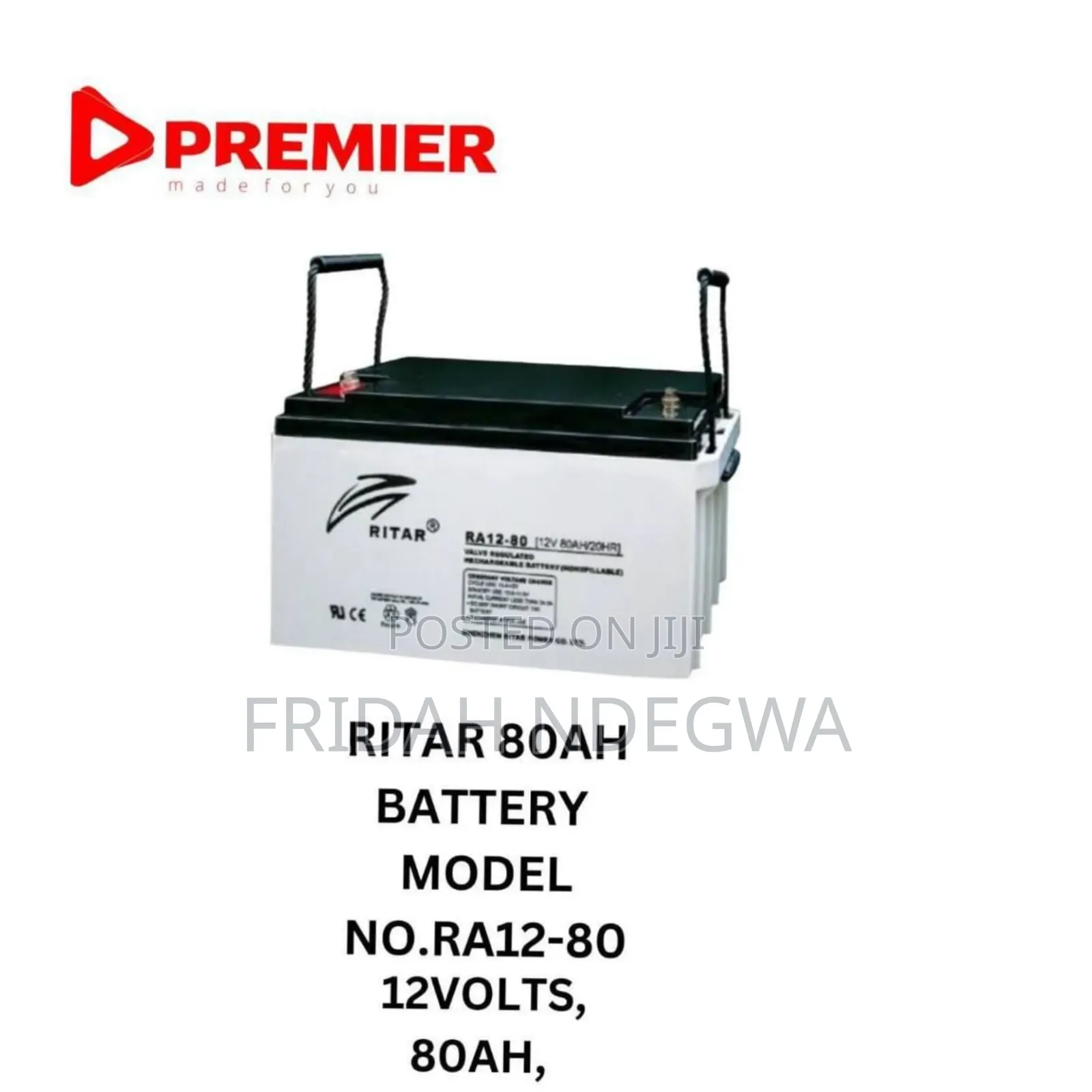 Ritah 80ah Battery