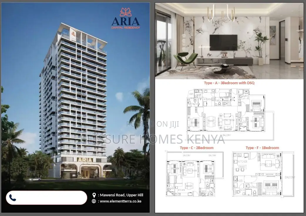 1bdrm Apartment in Upperhill for sale