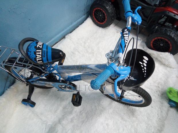 Kids Blue Bicycle Size 16 - main view