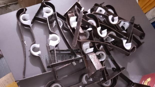 Brown Jua Kali Bracket Very Strong Rod Brackets
