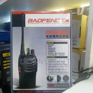 Baofeng Bf-888s Rechargeable Two-Way Radio With Flashlight