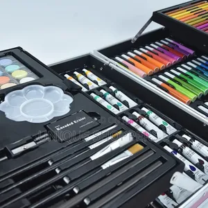 Professional 145-Piece Art Set With Foldable Case for Kids and Adult*