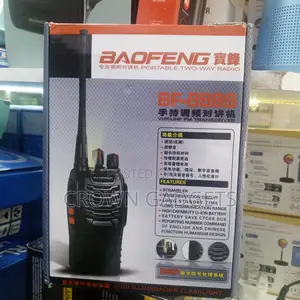 Baofeng Bf-888s Security Walkie Talkie | Clear DSP Signal