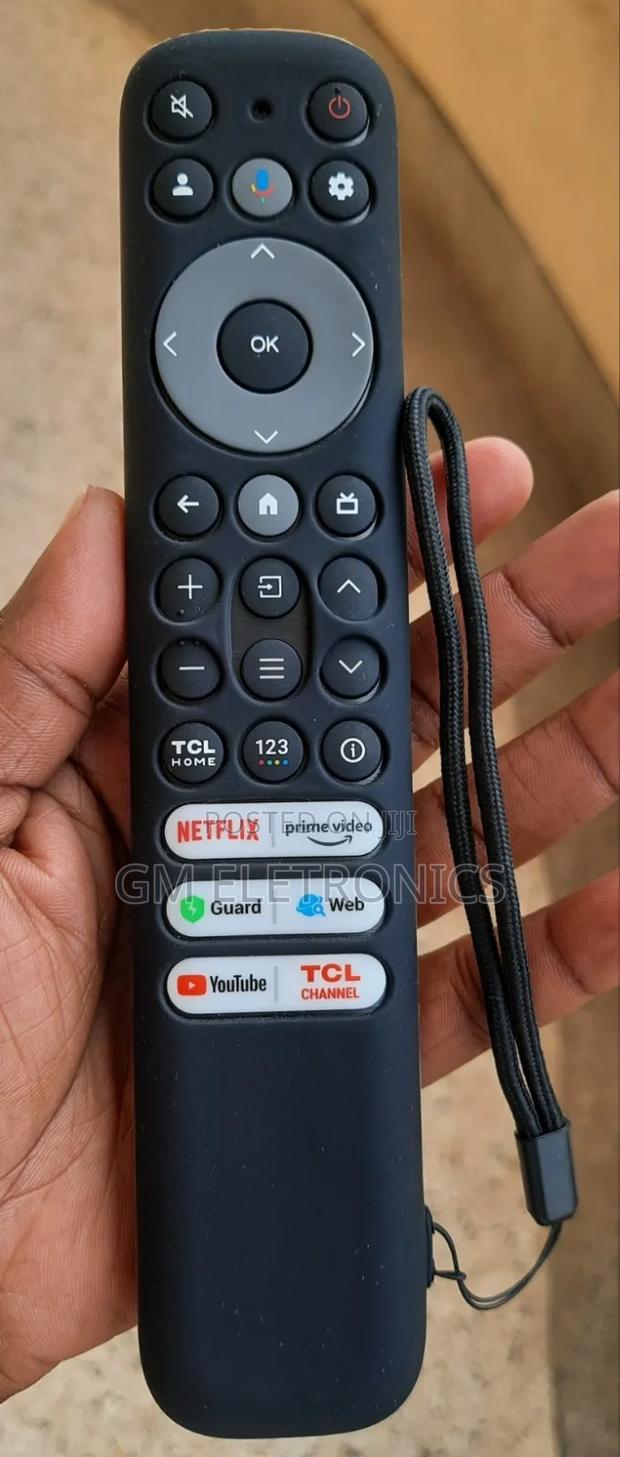 Original TCL V6b Tv Google Voice Remote Control With Silicone Case
