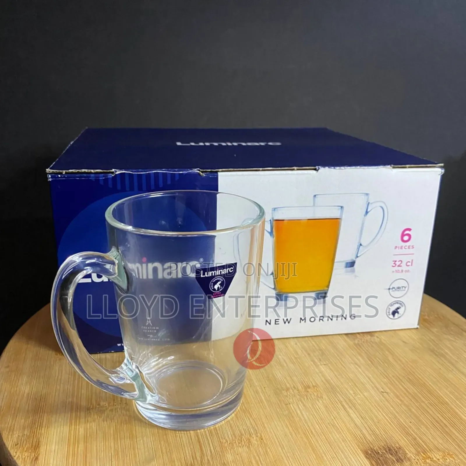 60cs Luminarc Morning Clear Glasses