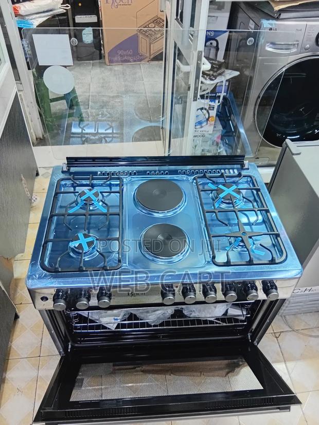 Roch Gas Oven Cooker 90×60 Cm - main view
