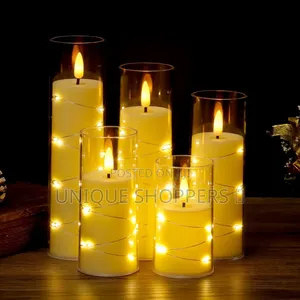 5pcs Flameless Led Candles With String Light* Kshs 4550