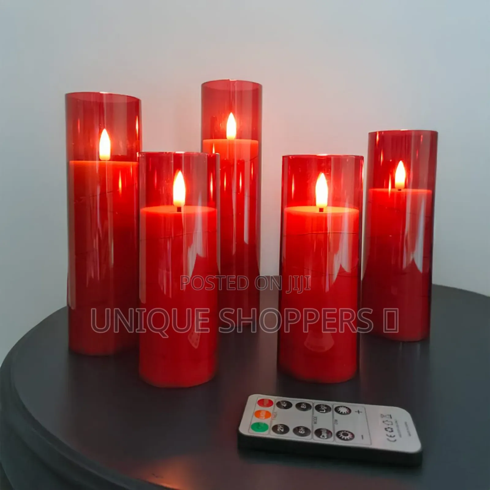 Quality 5pcs Flameless Led Candles With String Light*