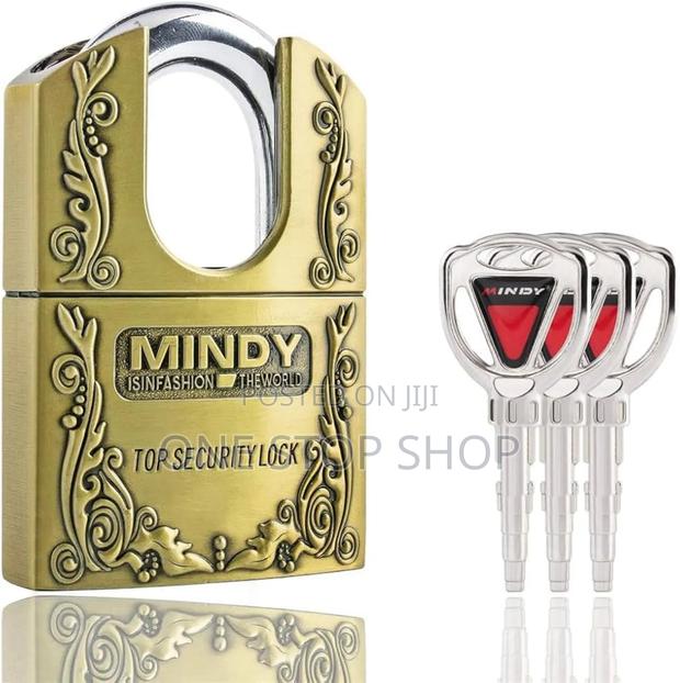 Mindy Top Anti Bulglar Theft Zinc Alloy High Security Padlock