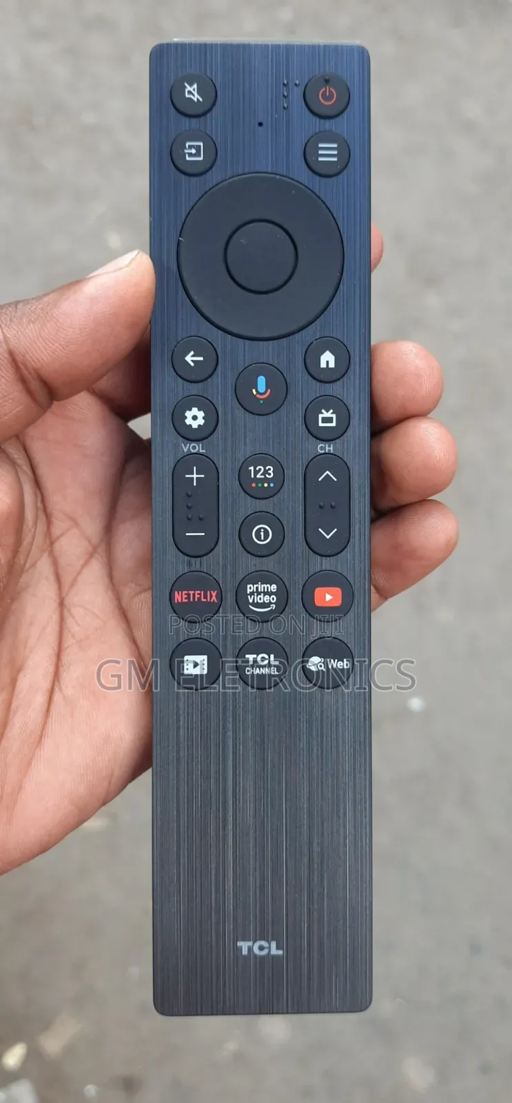 Original TCL V6c Google Voice Remote Control + Aaa Batteries.