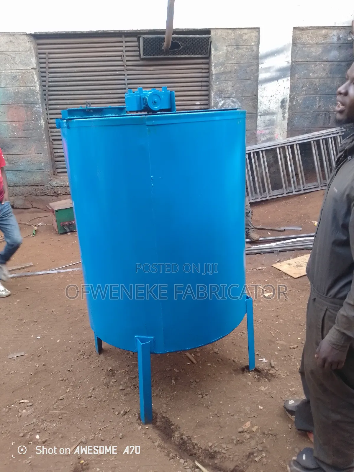 Sapofication Mixer Tank
